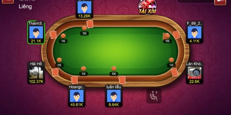 Sức hấp dẫn trong game bài Liêng