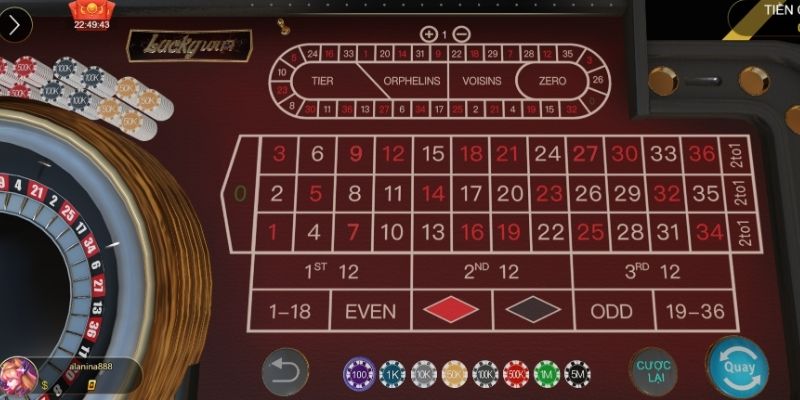 Tuyệt chiêu chơi vòng quay Roulette hiệu quả