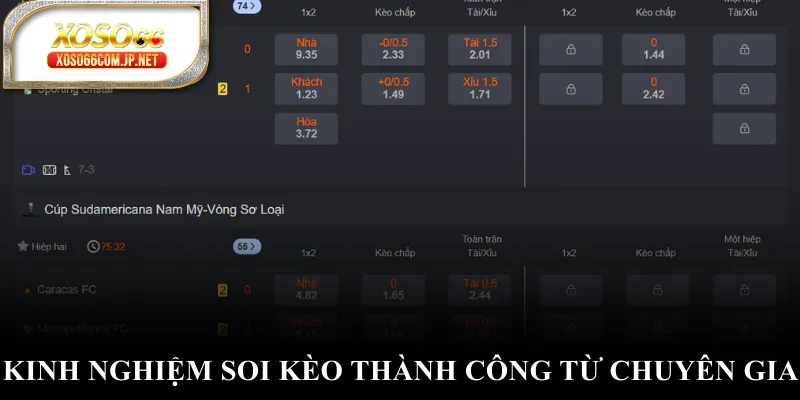 Kinh nghiệm soi kèo thành công từ chuyên gia Kinh nghiệm soi kèo thành công từ chuyên gia